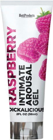 Dickalicious Raspberry Edible Penis Arousal Gel 2 Fl Oz Default Title ENHANCERS