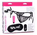 Bang Power Panty Kit Pink Lace With Bullet Vibrator > Sex Toys For Ladies > Panty Vibes