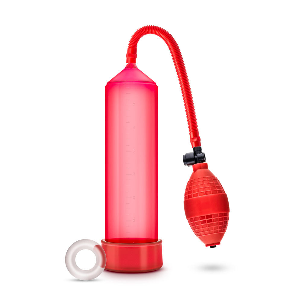 Performance VX101 Male Enhancement Pump Red for Safety and Comfort Red PUMPS