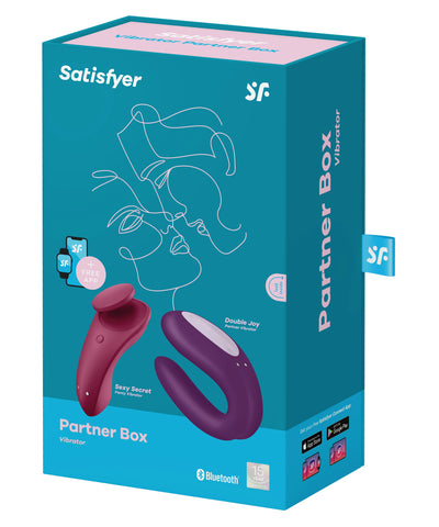 Satisfyer Partner Box 1 – Double Joy and Sexy Secret App-Controlled Vibrators > Sex Toys > Couples Toys