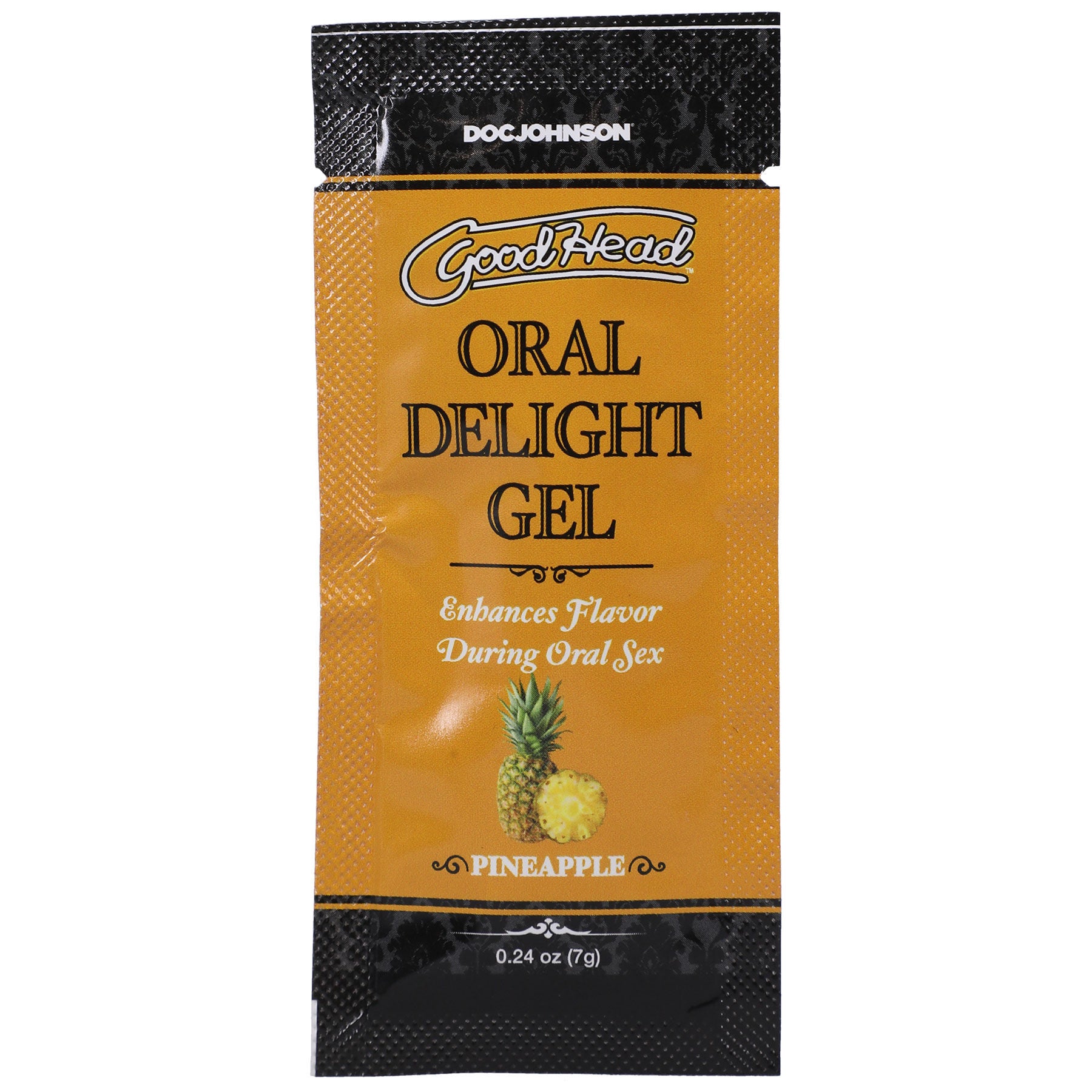 Goodhead Oral Delight Gel Pineapple – Oral Sex Enhancer Gel Default Title > Lube > Oral Gels & Sprays Main image