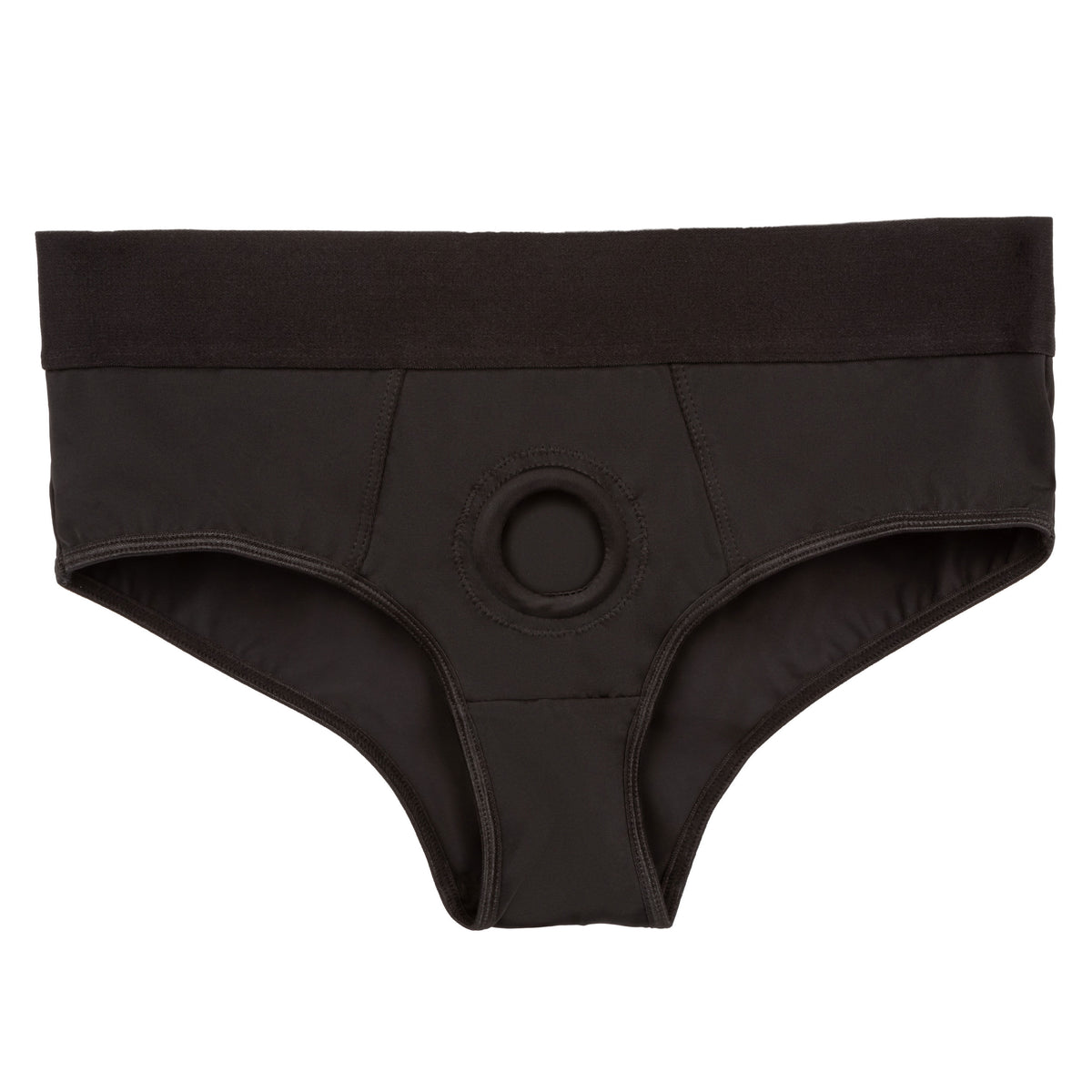 Boundless Backless Brief (Black) – Comfortable Harness Brief > Dildos > Strap On Harnesses