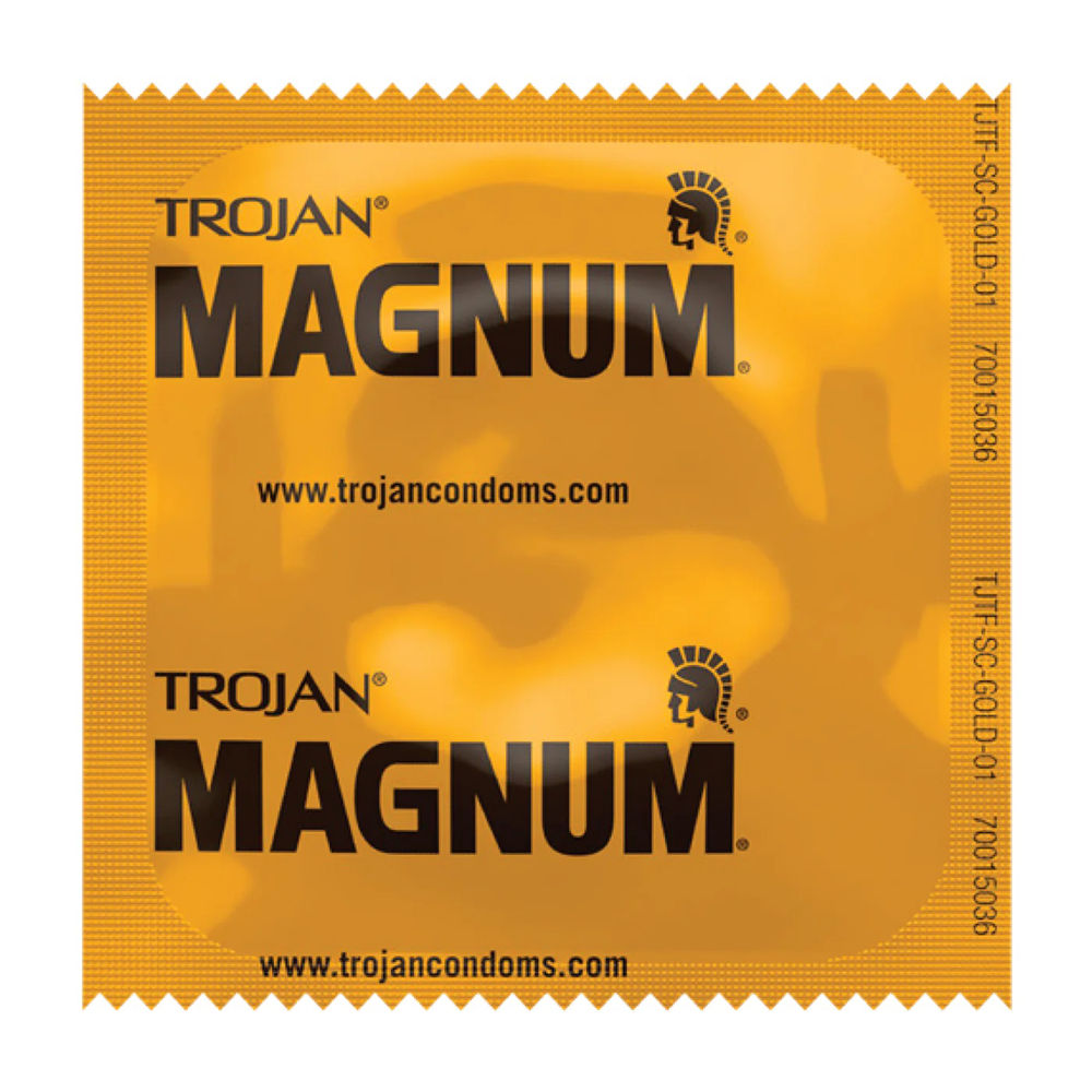 Trojan Magnum XL Condoms Bulk Pack 1000 Large Size Condoms Default Title Condoms