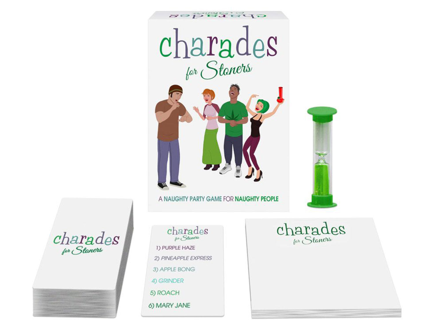 Charades for Stoners Adult Card Game Fun Party Game for Adults Default Title Games