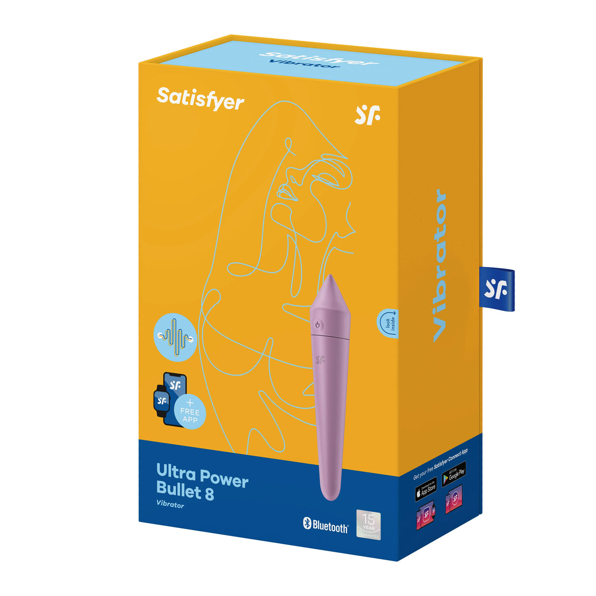 Satisfyer Ultra Power Bullet 8 Waterproof Rechargeable Silicone Vibrator > Vibrators > Mini Vibrators