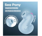 Satisfyer Sea Pony – Air Pulse and Vibrator with Dual Stimulation > Sex Toys For Ladies > Air Pulsation