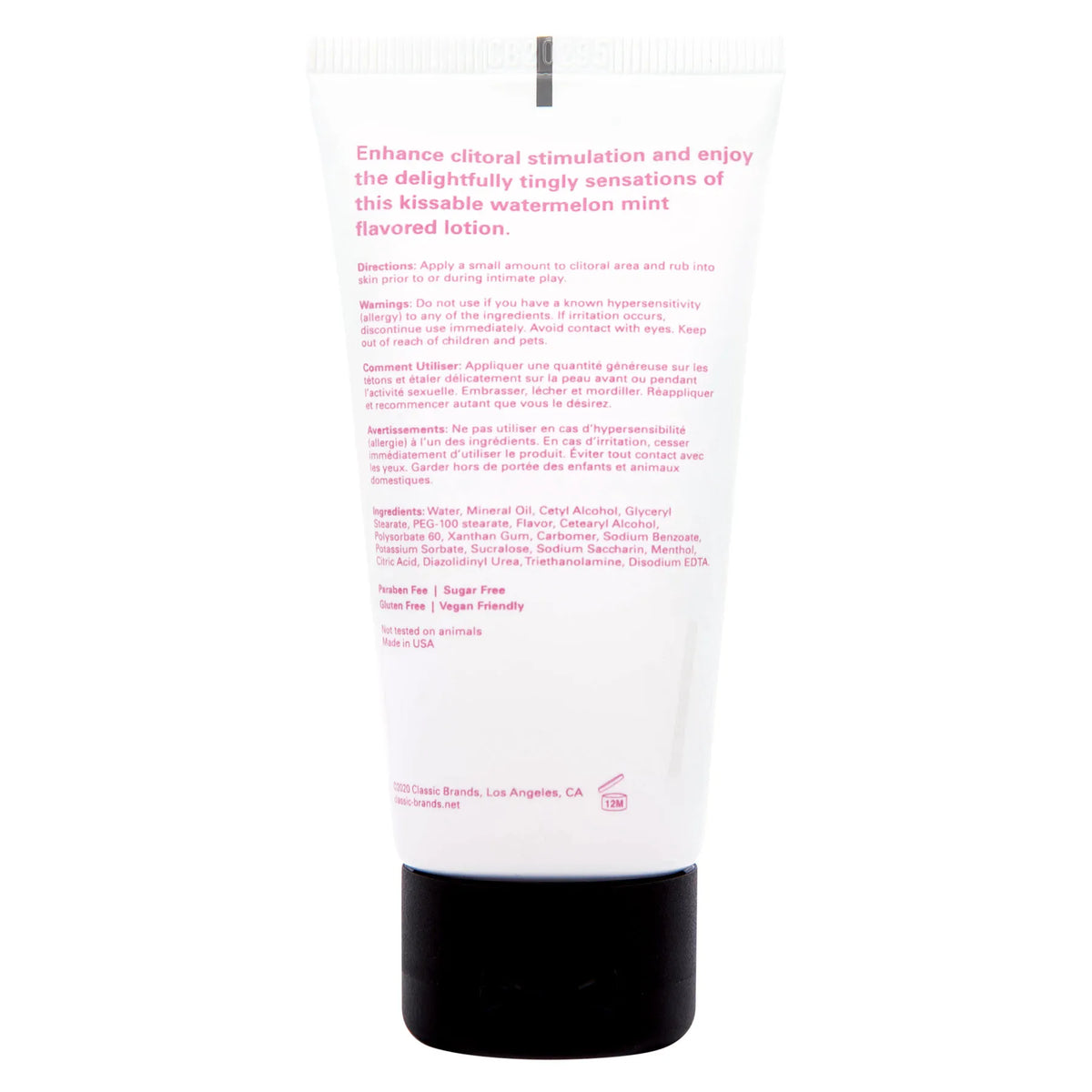 Joy Buzzer Watermelon Cooling Lotion – Water-Based Clitoral Stimulation Gel > Essentials > Womens Enhancers