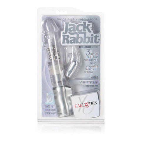 Waterproof Jack Rabbit Floating Beads - Blue VIBRATORS-RABBIT