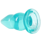Crystal Jellies Double Pop Plug – Phthalate-Free Silicone 6 Inch Butt Plug > Anal Range > Butt Plugs