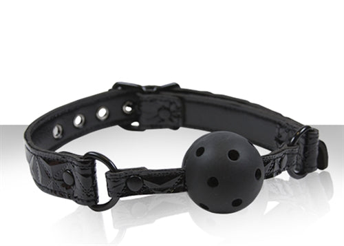 Sinful Ball Gag with Adjustable Strap – Comfortable Fit Silicone Ball Gag > Bondage Gear > Gags and Bits