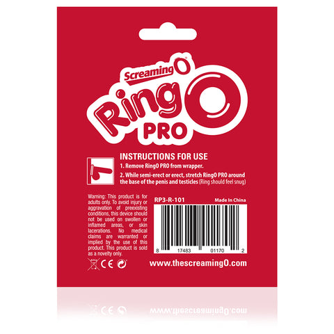 RingO Pro XXL – Stretchy 2.25 Inch Diameter Silicone Erection Enhancer Ring > Cock Ring > Single