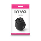 Inya The Rose (Black) – Rechargeable Waterproof Suction Vibrator > Sex Toys For Ladies > Rose Stimulators