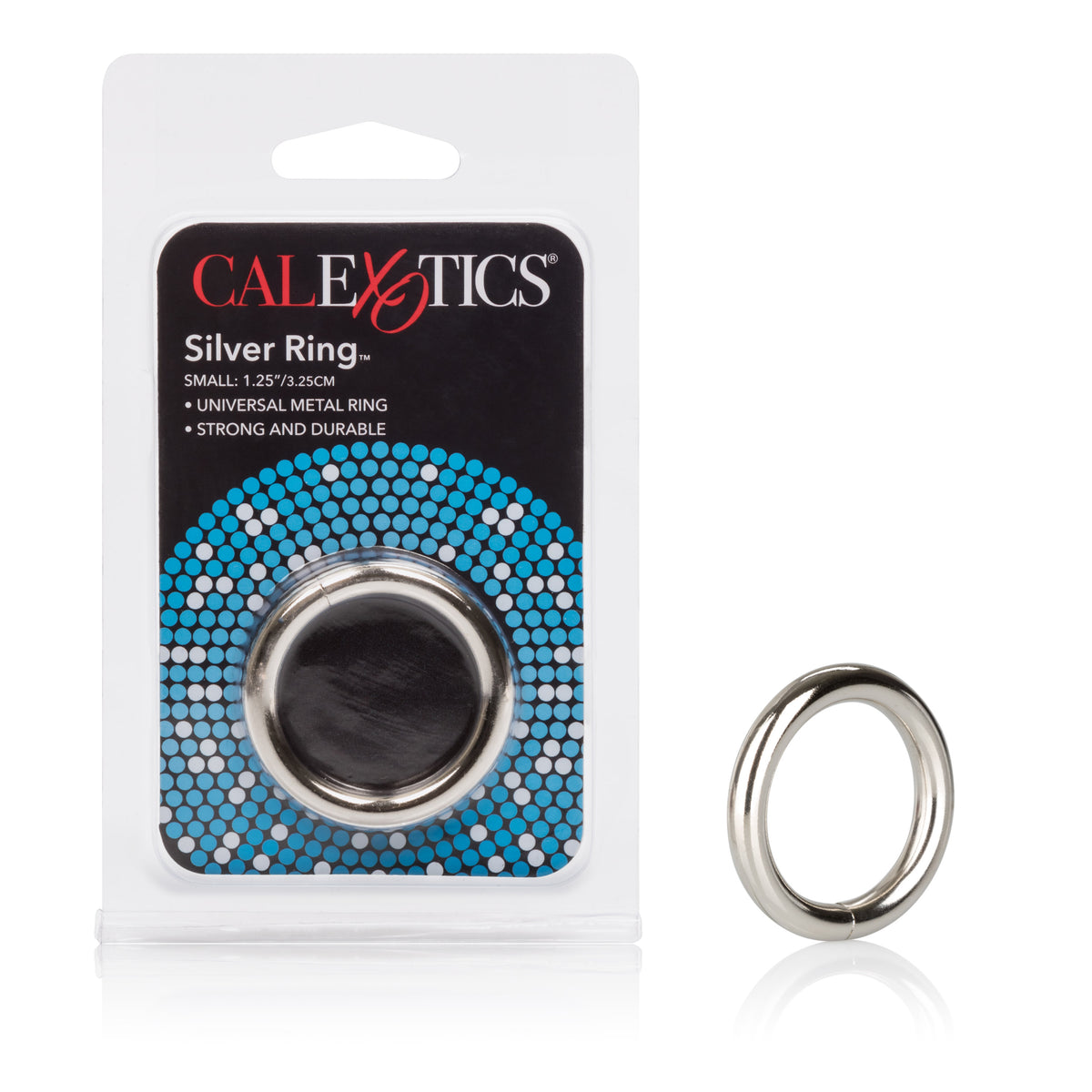 Silver Ring Penis Ring - 3.25cm > Cock Ring > Metal