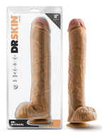 Dr. Michael 14 Inch Beige Realistic Dildo with Suction Base > Dildos > Oversized Toys