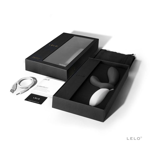 Lelo Loki Wave Obsidian Black Prostate Vibrator with Dual Motors Prostate Tools