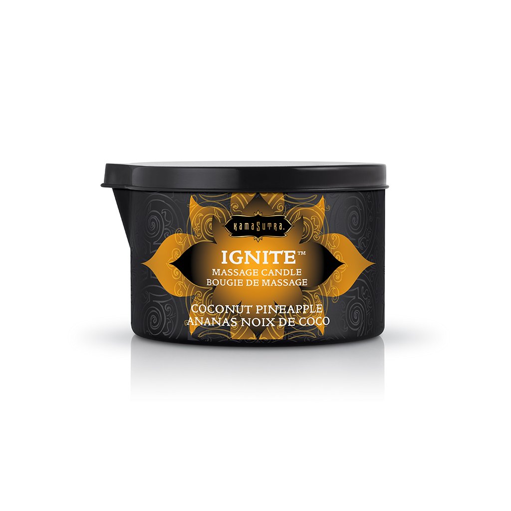 Kama Sutra Ignite Coconut Pineapple (6 Oz) Massage Candle and Oil > Candles > Massage