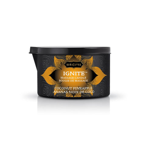 Kama Sutra Ignite Coconut Pineapple (6 Oz) Massage Candle and Oil > Candles > Massage