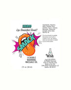 Smack Mango Lickable Massage Oil 2oz – Warming Massage Oil Mango > Essentials > Massage Oil