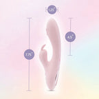 Play With Me Fairy Submersible Flutter Rabbit Vibrator 4.5" insertable > Vibrators > Ladies > Rabbit