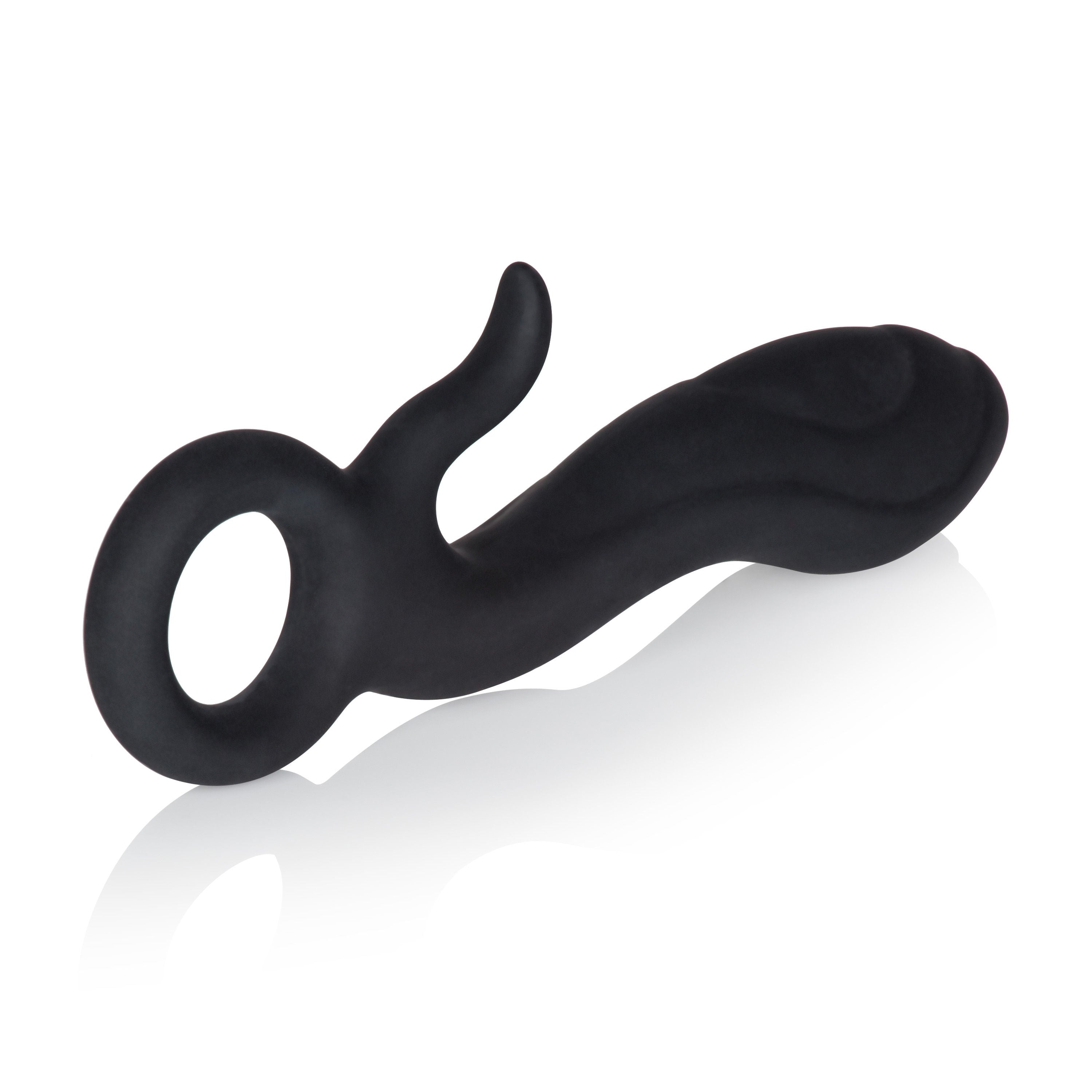 Dr Joel Kaplan Prostate Stimulator Silicone Sex Toy Black Black Prostate Tools