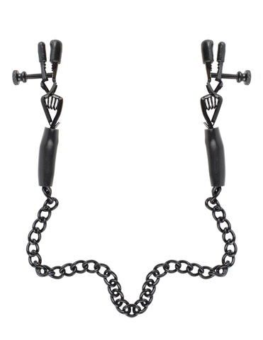 Adjustable Nipple Chain Clamps Fetish Fantasy Adult Toy Nipple Clamps