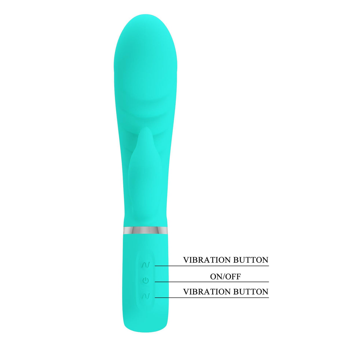 Prescott Super Soft 8 Inch Purple Silicone Rabbit Vibrator > Vibrators > Ladies > Rabbit
