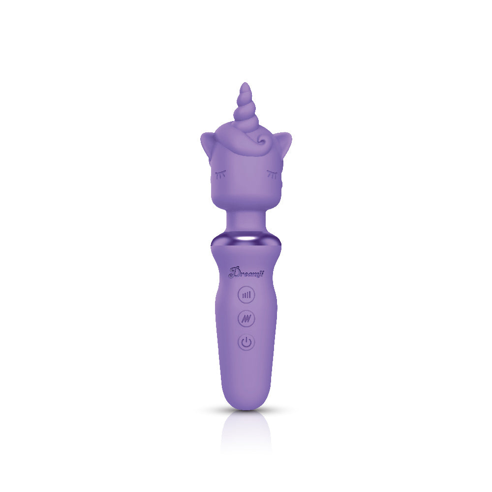 Dreamii Lilac Whirl Powerful Unicorn Wand Massager for Adults Electric Massager
