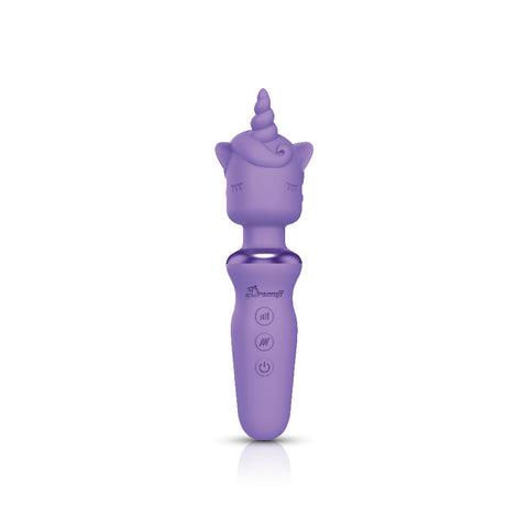 Dreamii Lilac Whirl Powerful Unicorn Wand Massager for Adults Electric Massager