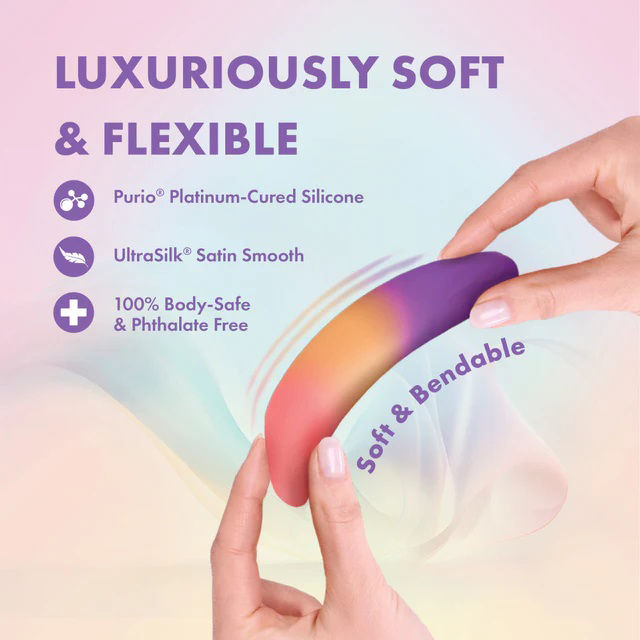 Play With Me Dolphin Dreams Bendable Clitoral Vibrator Toy BULLETS
