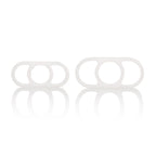 CalExotics Silicone Erection Enhancer Rings Set of Two – Soft Stretchy Male Enhancement Rings > Cock Ring > Sets