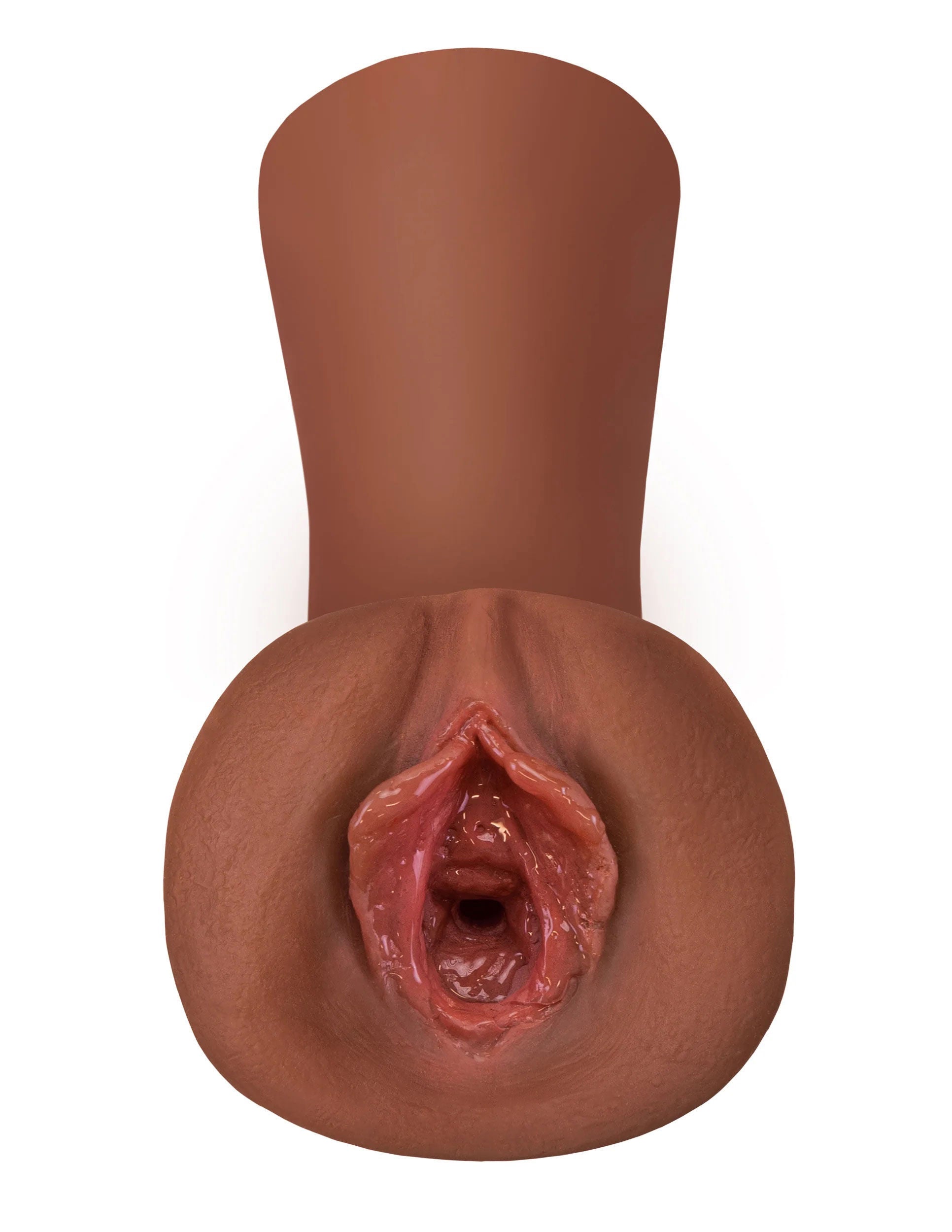 Extreme Wet Pussies Juicy Snatch (Brown) – Self-Lubricated Stroker Masturbation Aids for Males