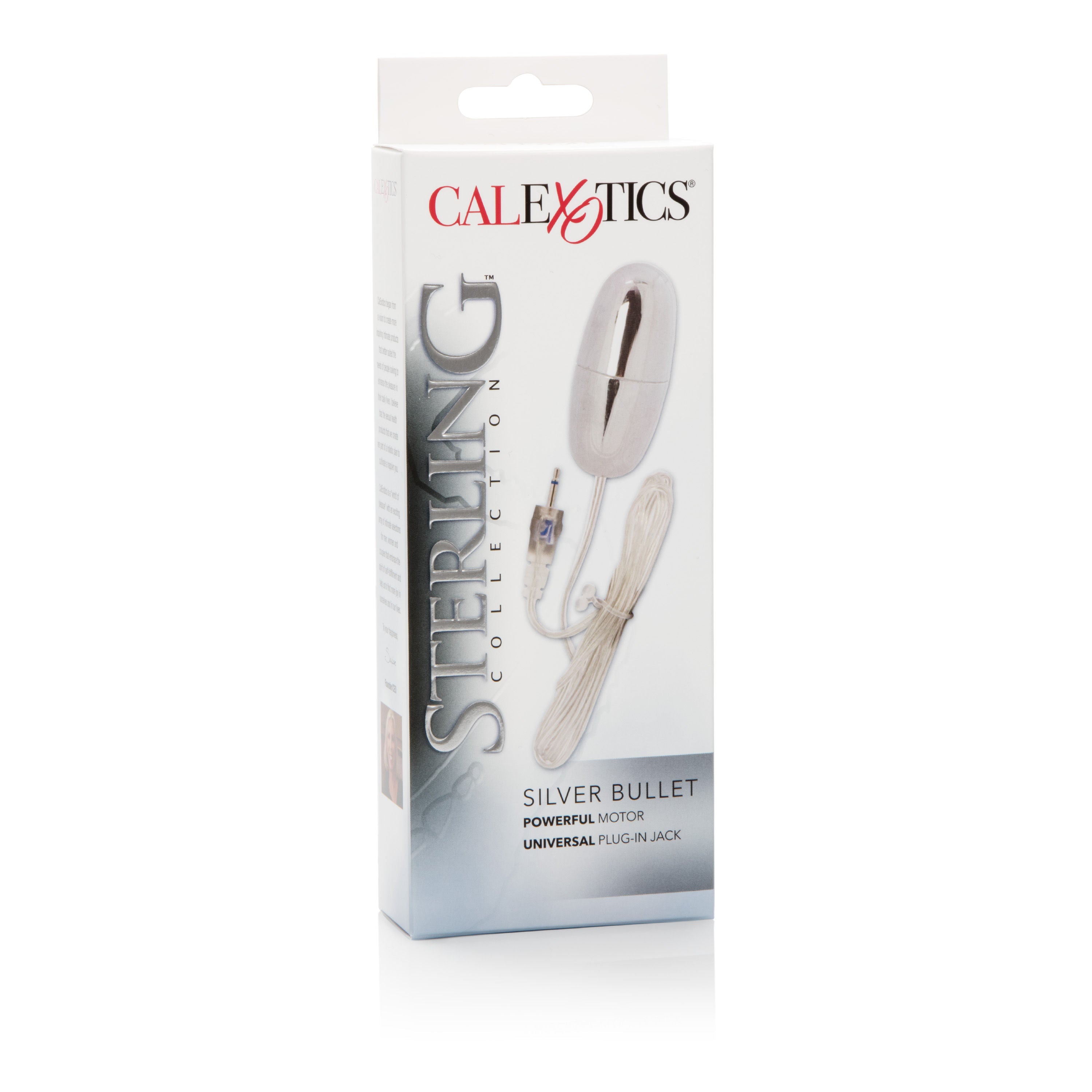 Sterling Collection Silver Bullet Vibrator for Sophisticated Pleasure BULLETS & EGGS