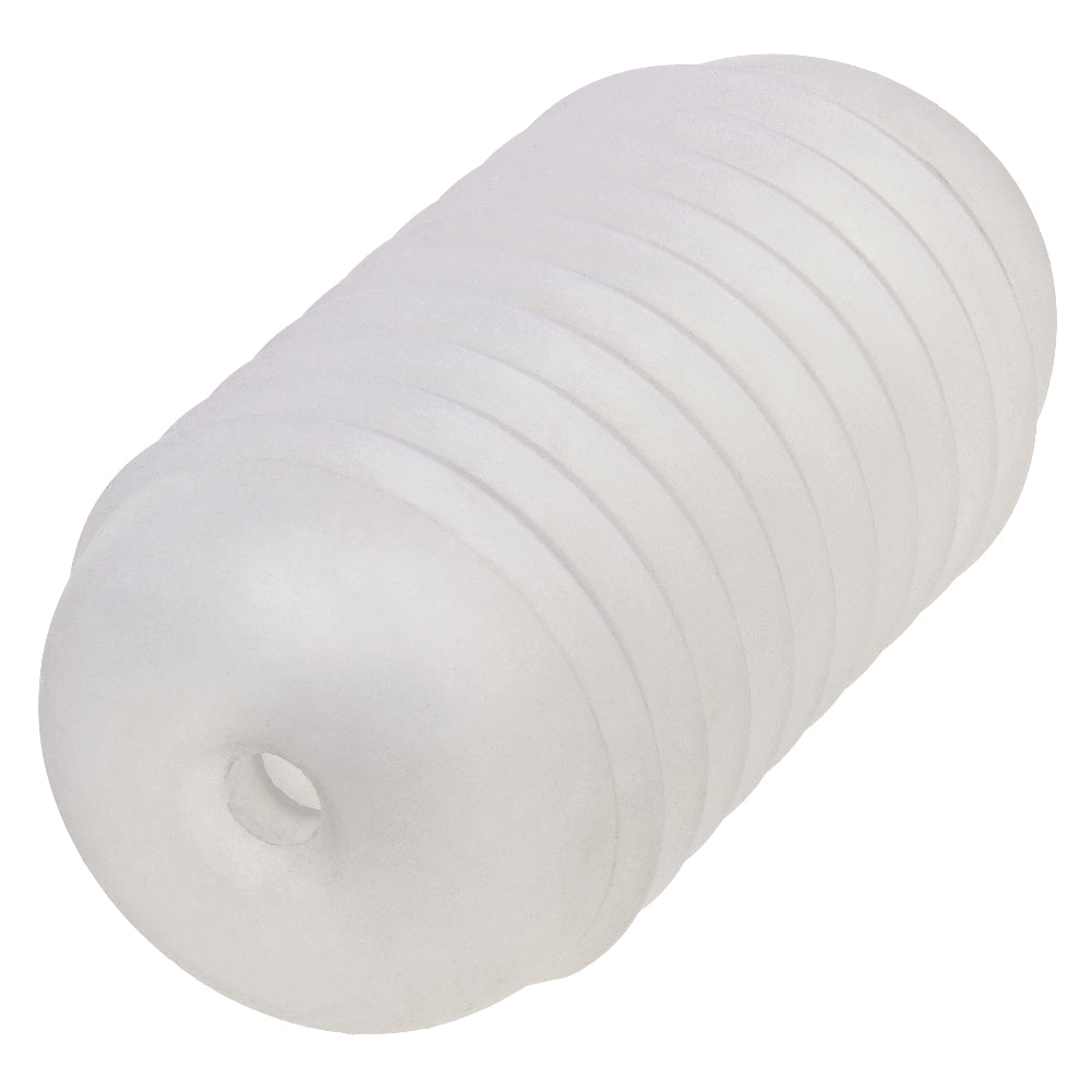 Pop Sock Ribbed Clear Soft Tight Stretchy Reversible Masturbator Sleeve Strokers - Cup|Egg