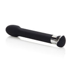 10-Function Risque Tulip Vibrator in Sleek Black | Blue Design > Sex Toys For Ladies > Rose Stimulators