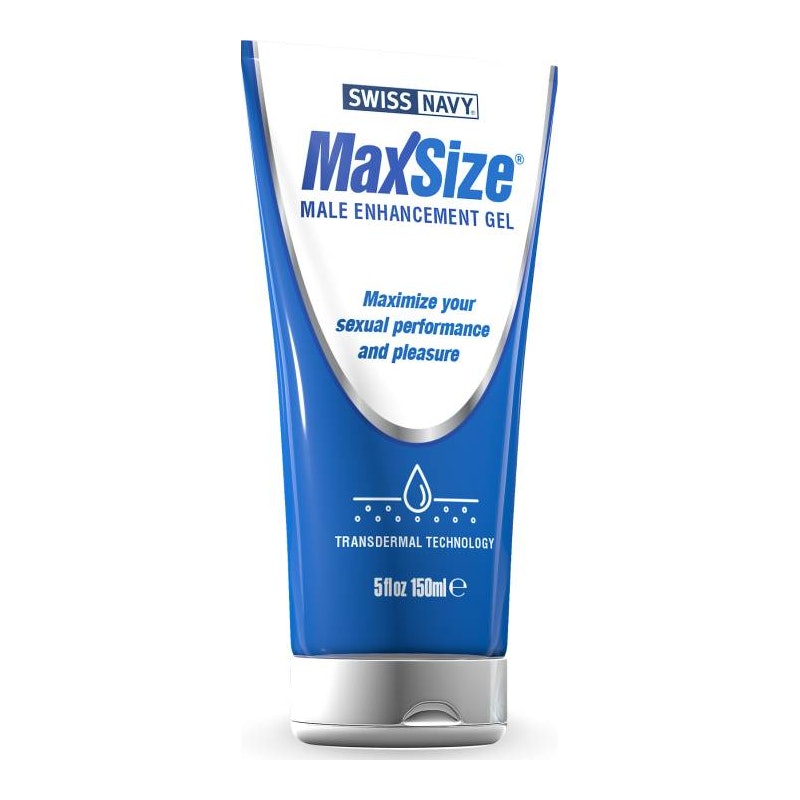 Swiss Navy Max Size Cream 5oz/147ml Tube for Men Default Title ENHANCERS