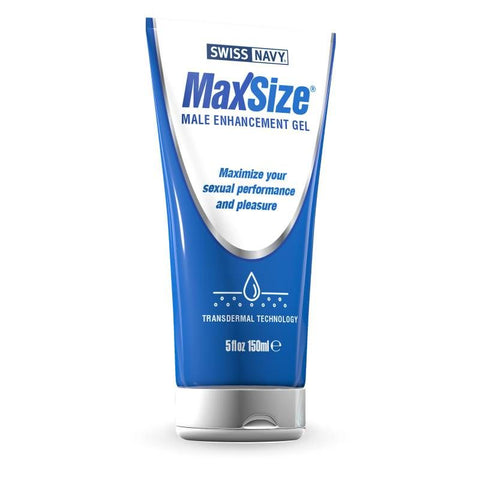 Swiss Navy Max Size Cream 5oz/147ml Tube for Men Default Title ENHANCERS