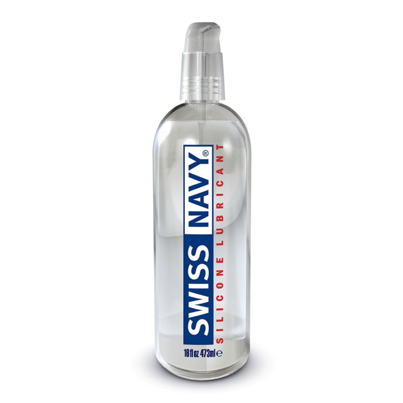 Swiss Navy Silicone Lubricant 16 Ounce 473 Milliliter Silicone Lubricant