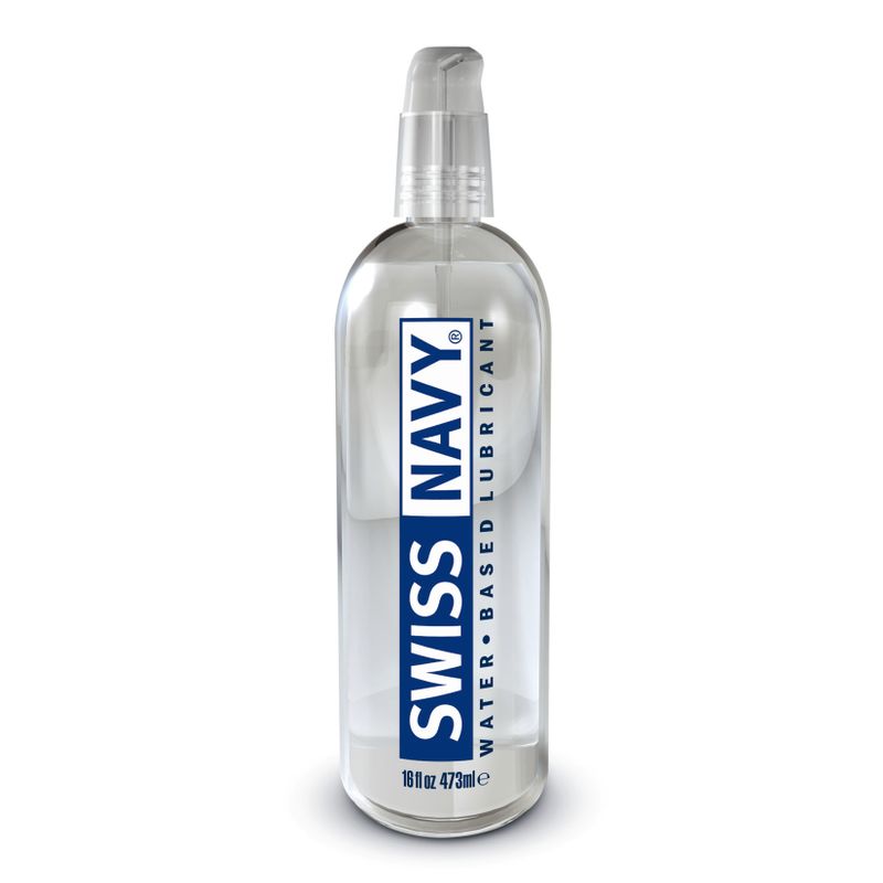 Swiss Navy Water Based Lubricant 16 Ounce 473 ml Water Based Lube