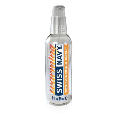 Swiss Navy Warming Lubricant 2 Ounce Water Based Personal Lubricant Water Based Lube