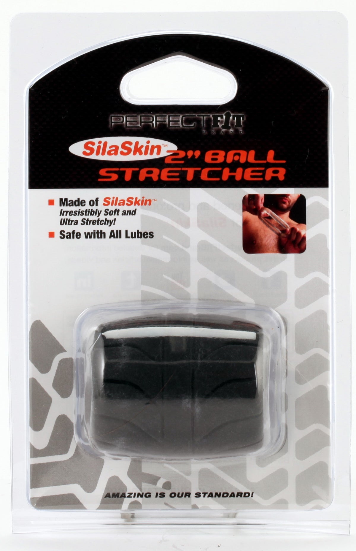 Ball Stretcher 2in SilaSkin Black Ball Stretcher