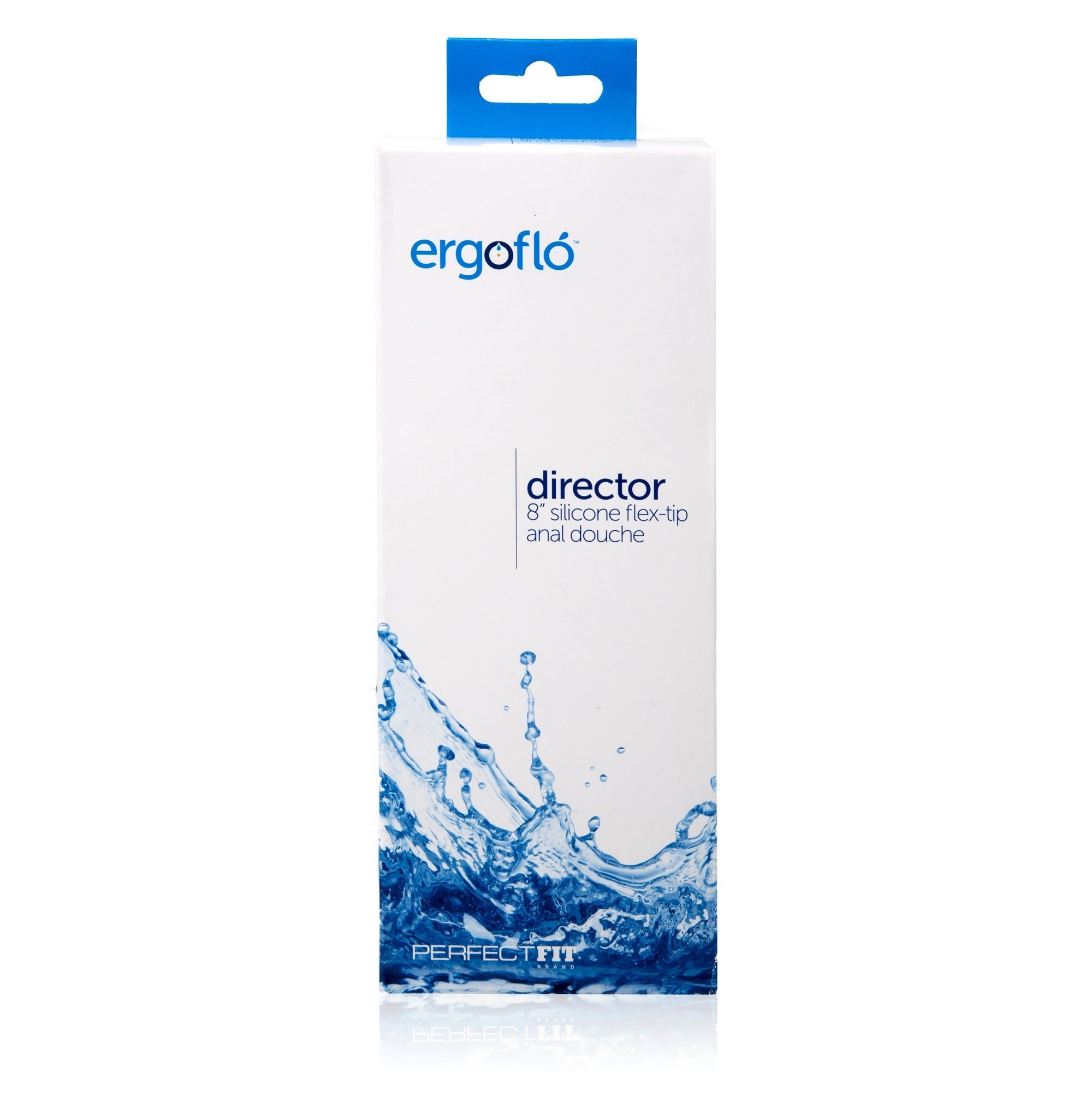 Ergoflo Director 8 Inch Silicone Flex-Tip Anal Douche Kit > Essentials > Douches