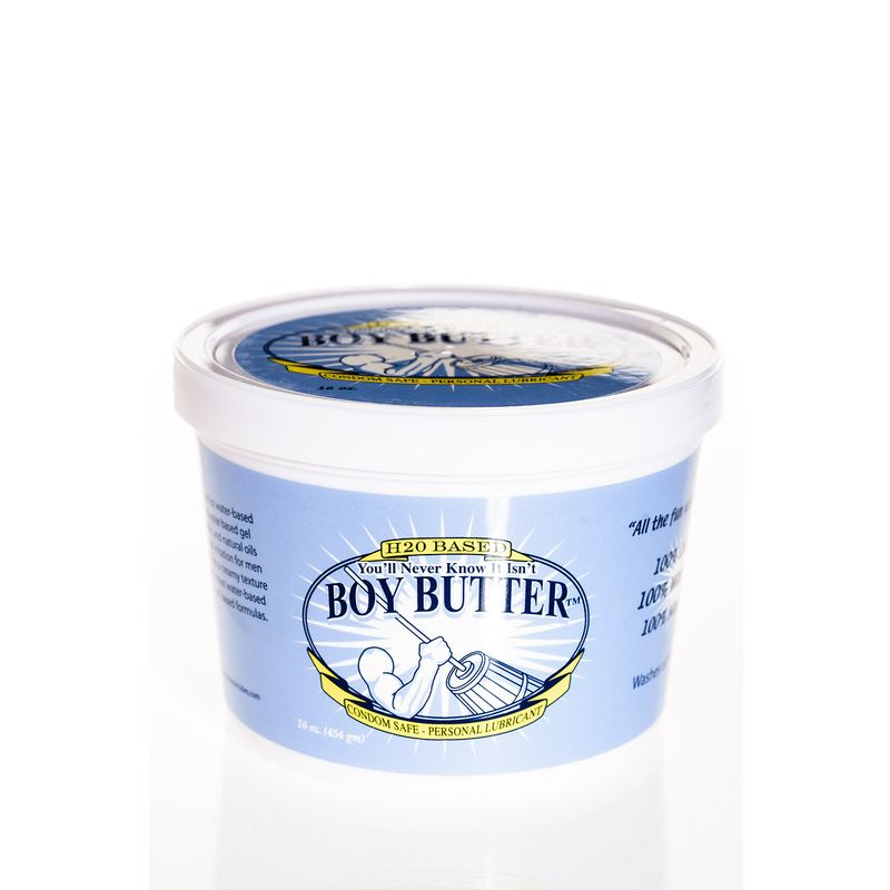 Boy Butter H2O Water-Based Lubricant 16oz Tub – Luxury Lubricant > Lube > Speciality
