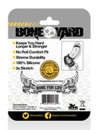 Boneyard Silicone Cock Ring 30mm Black > Cock Ring > Single