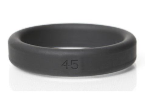 Boneyard Silicone Ring 45mm in Black - Comfortable and Durable Adult Sex Toy Cockrings