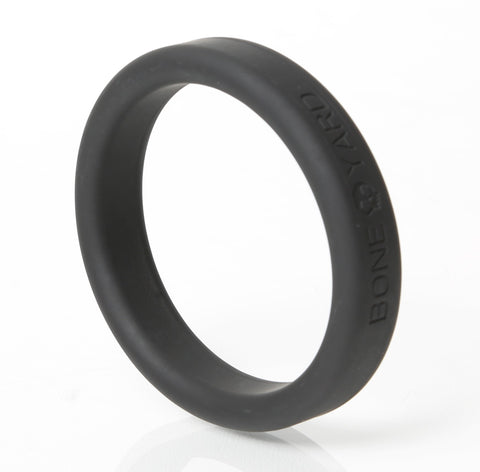 Boneyard Silicone Ring 50mm Black Adult Toy for Comfort and Durability Cockrings