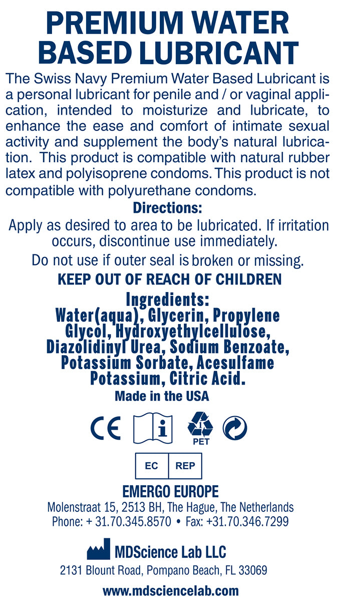 Swiss Navy Arousal Gel 2oz/59ml for Enhanced Intimacy ENHANCERS