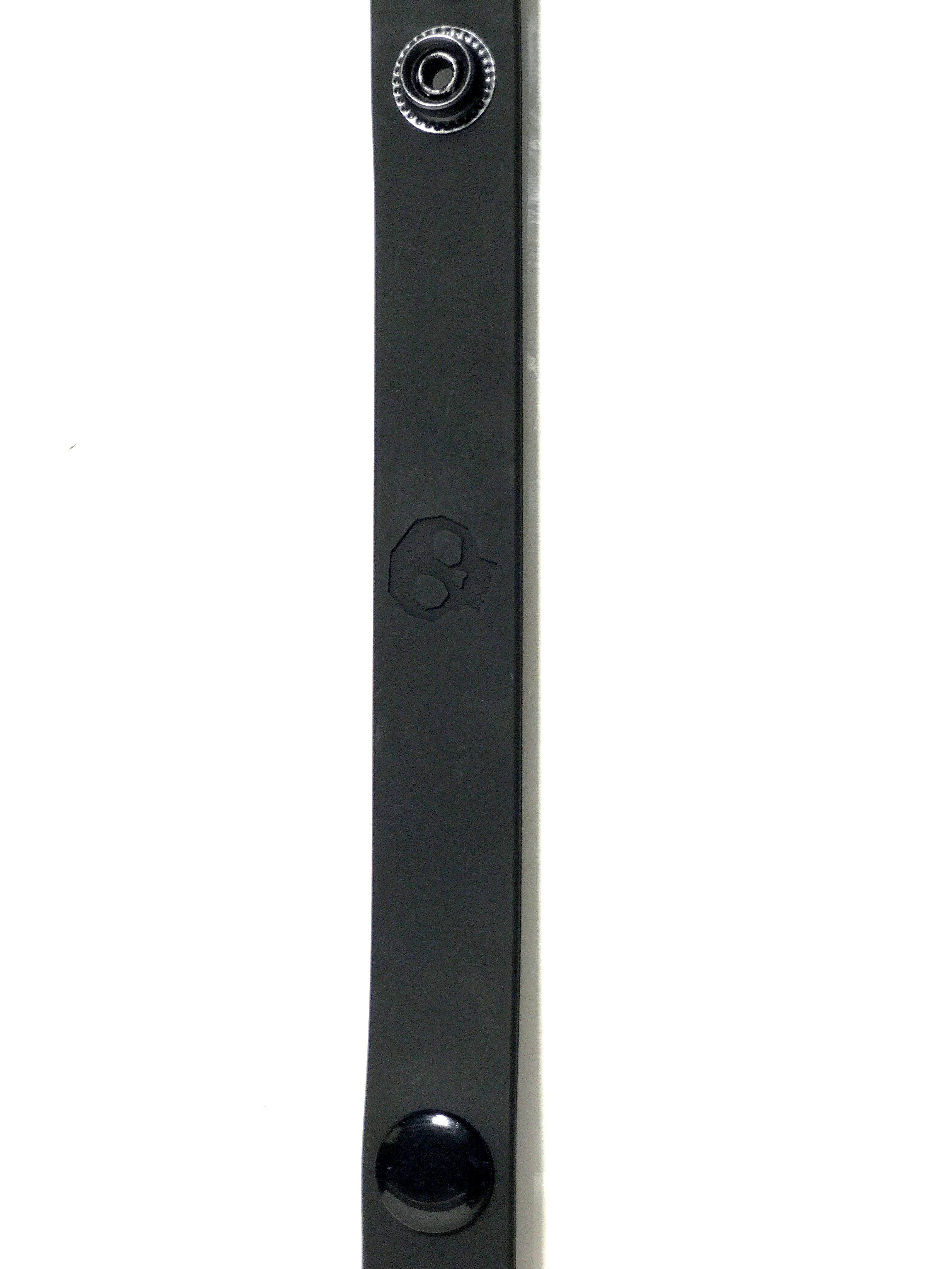 Boneyard Silicone Cock Strap - 3 Snap Ring - Black 8.25 Inch Cockrings