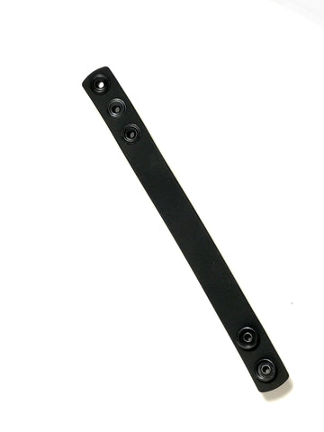 Boneyard Silicone Cock Strap - 3 Snap Ring - Black 8.25 Inch Cockrings