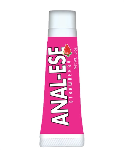 Anal-Ese Strawberry Flavored Anal Lubricant Soft Packaging 0.5 Oz > Lube > Anal