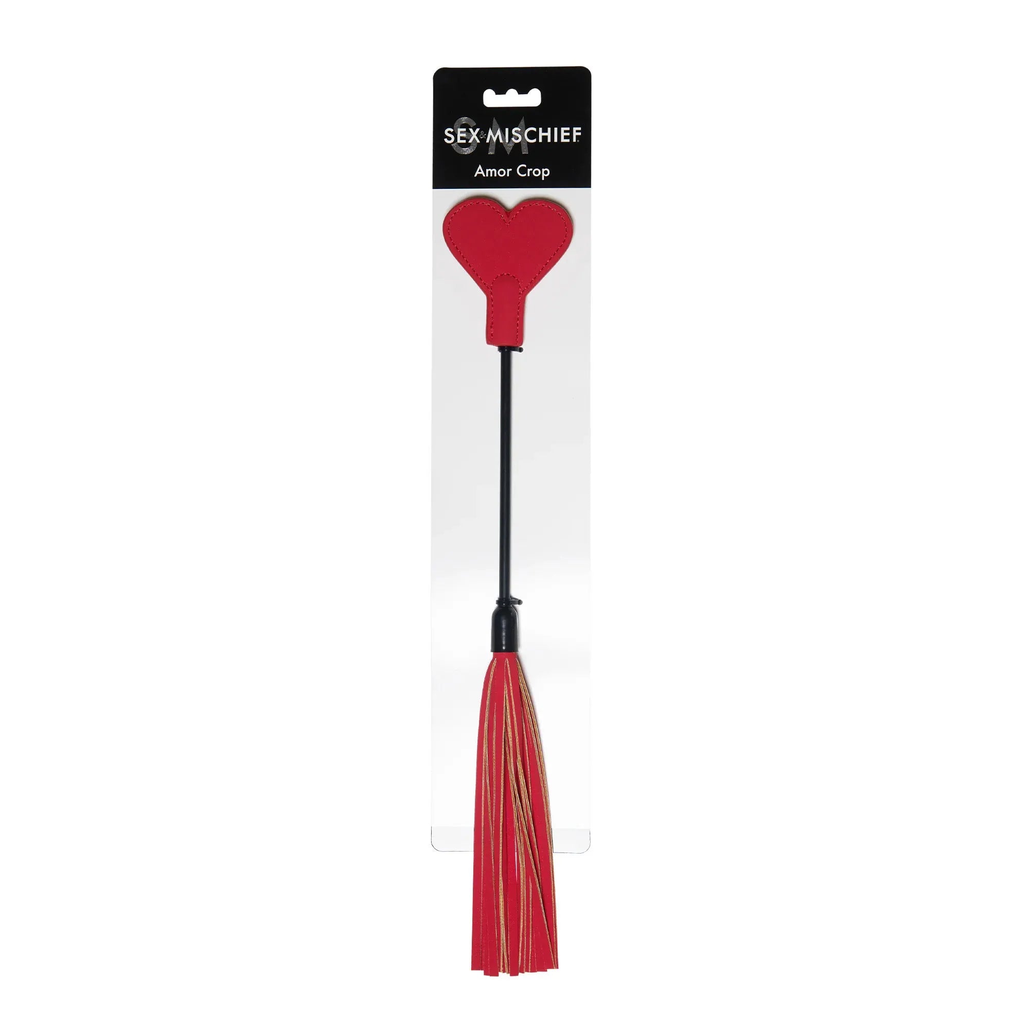 Amor Crop – Faux Leather Crop With Mini Flogger Included Secondary image